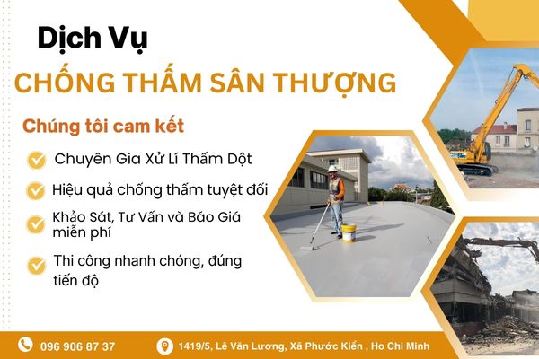 <p dir="ltr" style="text-align: center;" role="presentation"><span style="font-size: 14pt;"><strong>&nbsp;Chống Thấm S&acirc;n Thượng</strong></span></p>